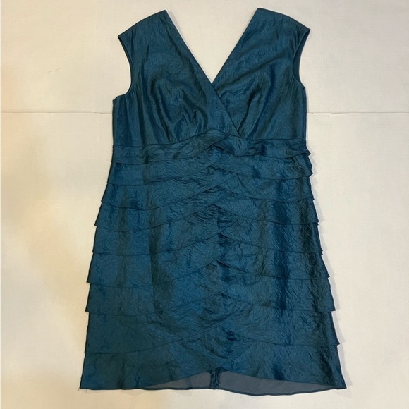Dress Barn Dresses & Skirts - Dress barn Blue green dress size 18 W